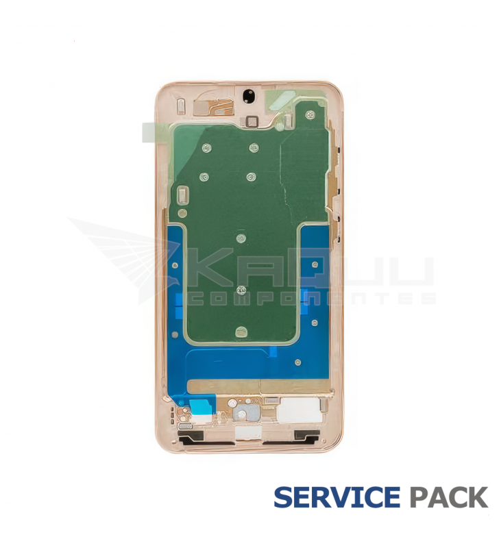Chasis Marco Intermedio Lcd Samsung Galaxy S24 Plus SM-S926B Naranja GH82-33413G Service Pack