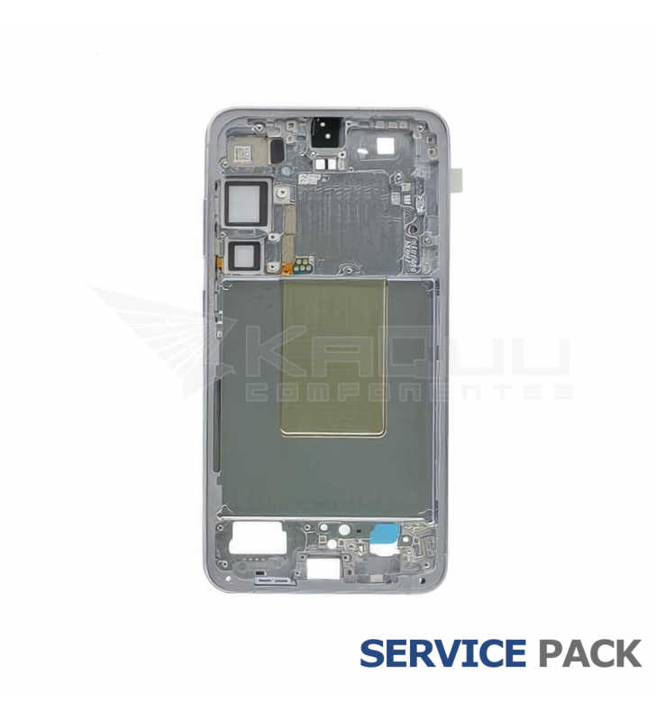 Chasis Marco Intermedio Lcd Samsung Galaxy S24 Plus SM-S926B Azul GH82-33413F Service Pack