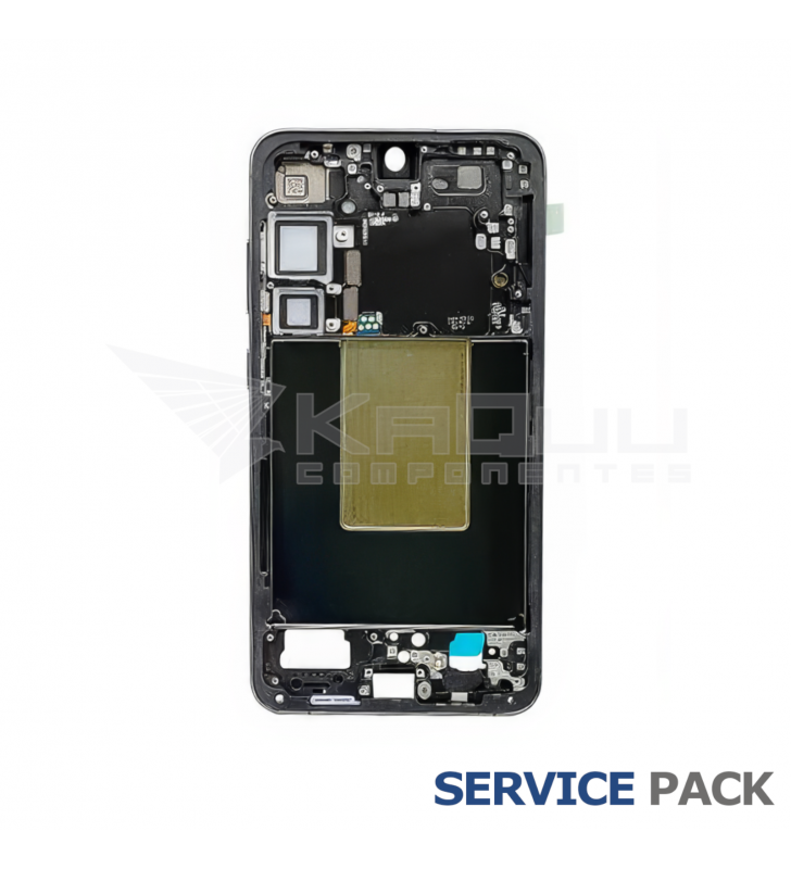 Chasis Marco Intermedio Lcd Samsung Galaxy S24 Plus SM-S926B Negro GH82-33413A Service Pack