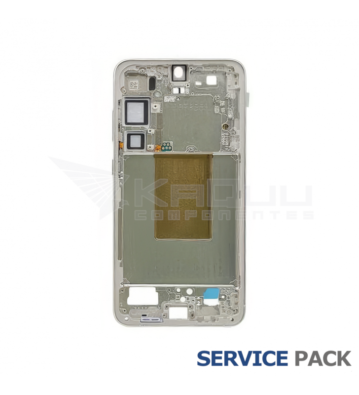 Chasis Marco Intermedio Lcd Samsung Galaxy S24 Plus SM-S926B Gris GH82-33413B Service Pack