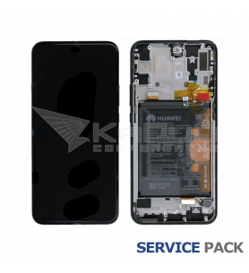 Pantalla Lcd Huawei P Smart Z STK-LX1, Y9 Prime STK-L21 Marco Negro con Batería 02352RRF Service Pack