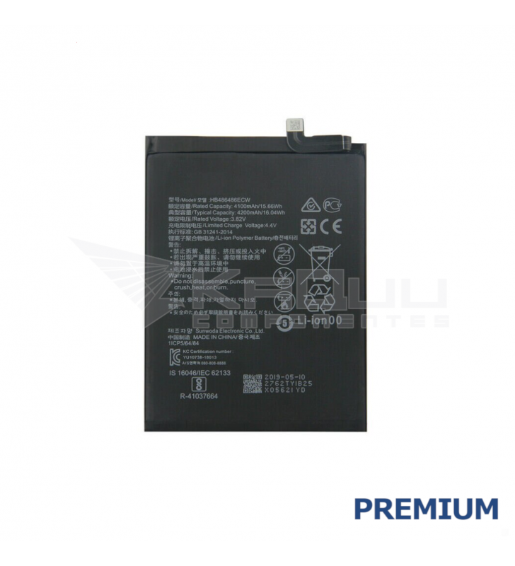Bateria HB486486ECW para Huawei Mate 20 Pro LYA-L09 / P30 Pro VOG-L09 Premium