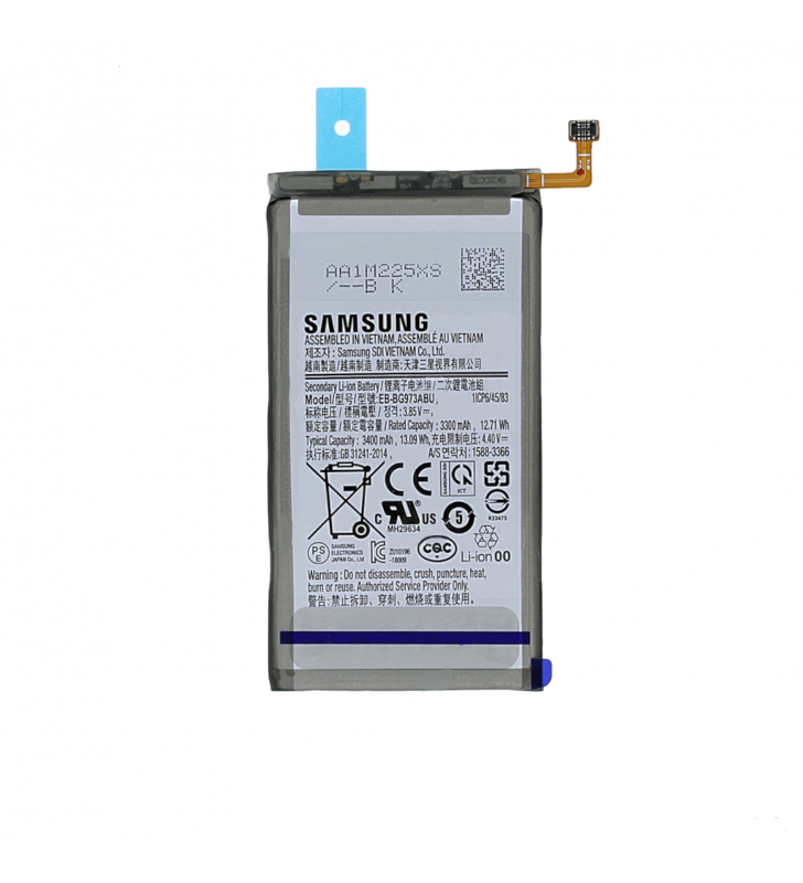 Bateria EB-BG973ABU Samsung Galaxy S10 G973F GH82-18826A Service Pack