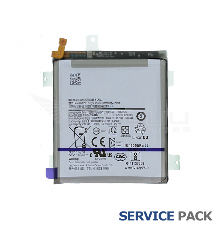Batería EB-BA516ABY para Samsung Galaxy A51 5G A516B GH82-22889A Service Pack