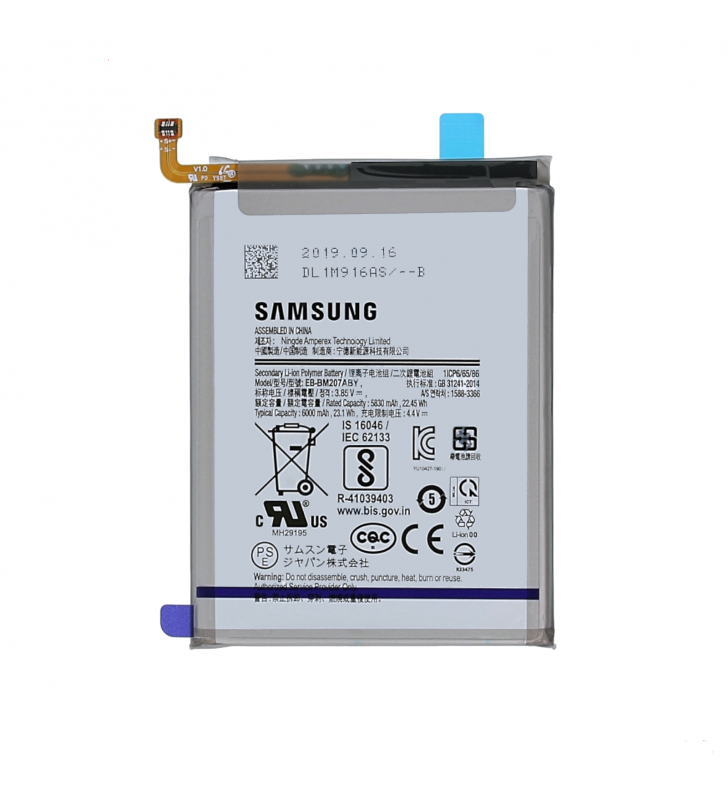 Batería EB-BM207ABY para Samsung Galaxy M30S M307F, M215F, M315F GH82-22406A Service Pack