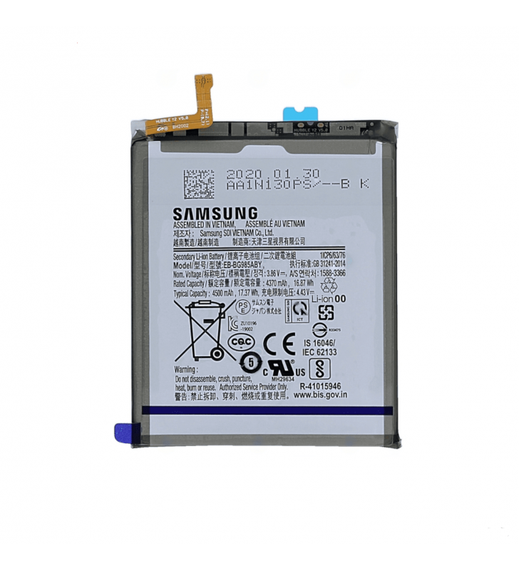 Batería EB-BG985ABY para Samsung Galaxy S20 Plus G985F GH82-22133A Service Pack