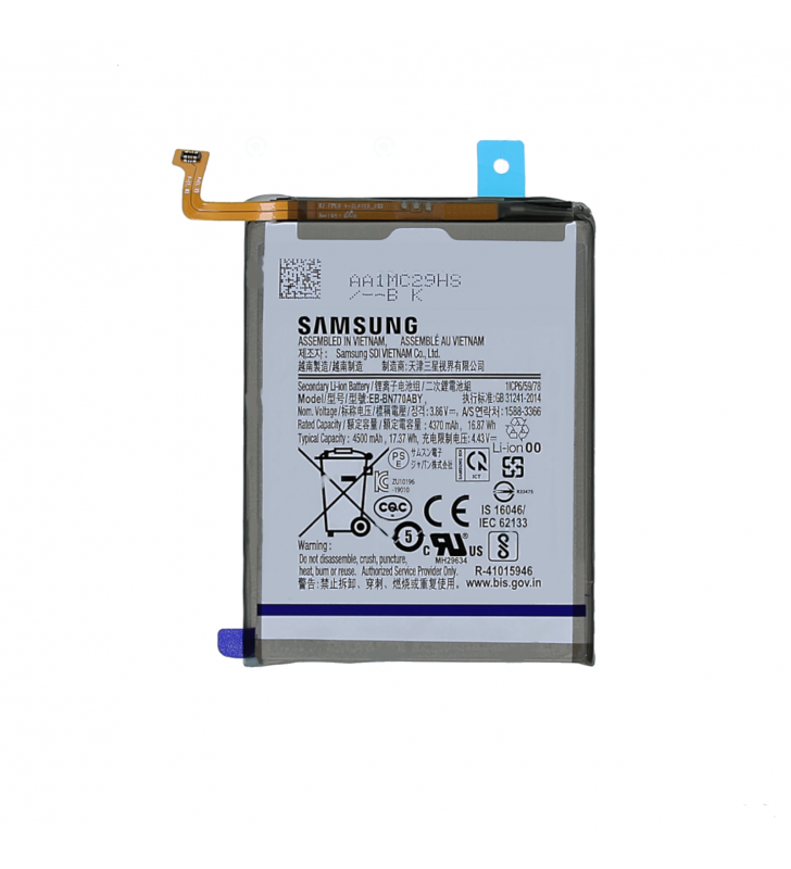 Bateria EB-BN770ABY para Samsung Galaxy Note 10 Lite N770F GH82-22054A Service Pack