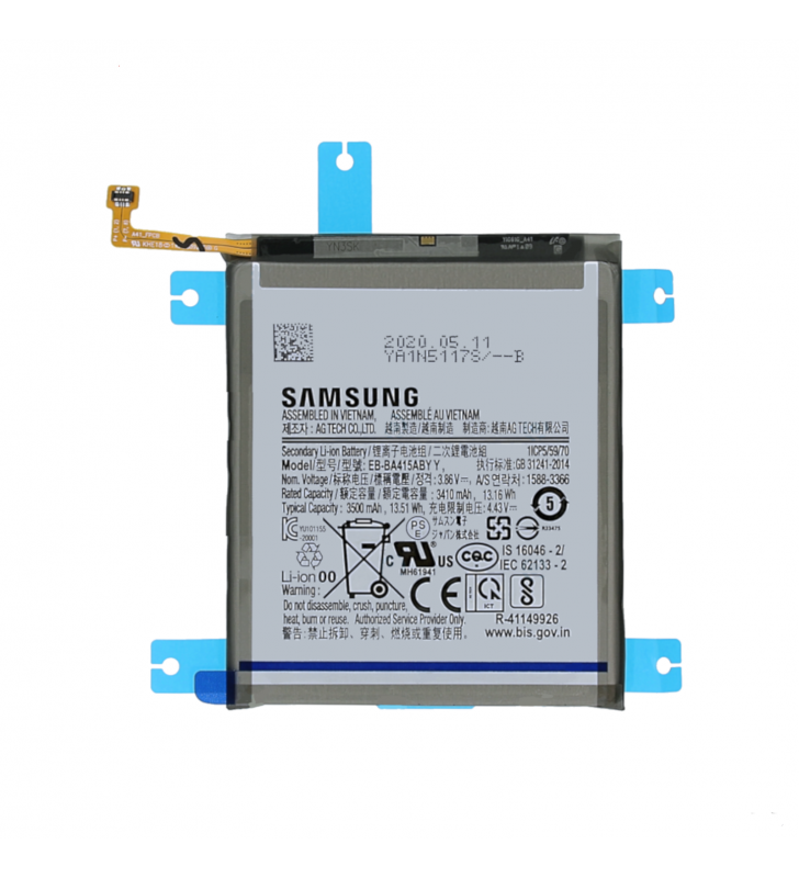 Batería EB-BA415ABY para Samsung Galaxy A41 A415F GH82-22861A Service Pack