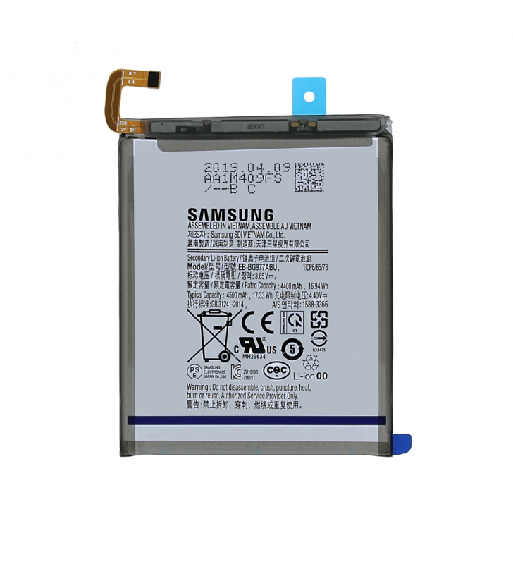 Batería EB-BG977ABU para Samsung Galaxy S10 5G G977F GH82-19750A Service Pack