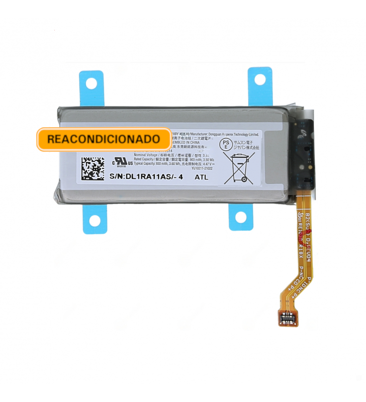 Batería Secundaria EB-BF712ABY para Samsung Galaxy Z Flip3 5G F711B GH82-26271A Service Pack Reacondicionado