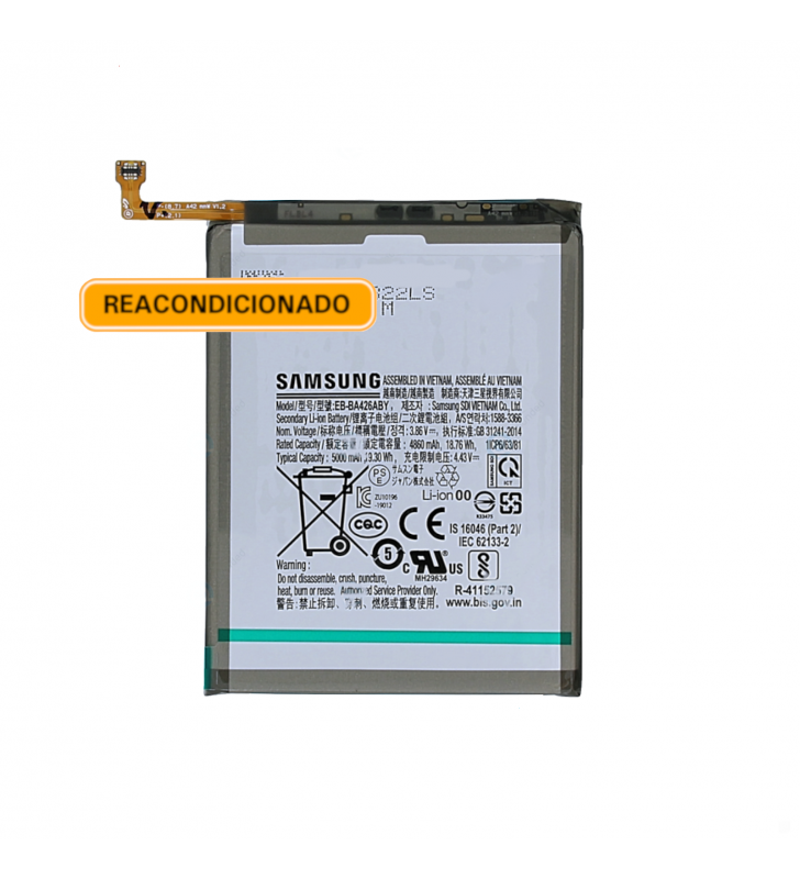 Batería EB-BA426ABY para Samsung Galaxy A42 5G A426B, A326B, A325F GH82-24377A Service Pack Reacondicionado