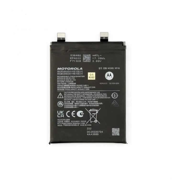 Batería NF45 4610mAh Motorola Edge 30 Ultra XT2241 SB18D62340 Service Pack