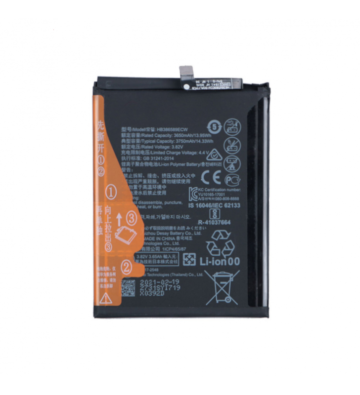 Batería HB386589ECW para Huawei Mate 20 Lite SNE-AL00, P10 Plus VKY-L09, Honor 20 YAL-L21 24022397 24022209 Service Pack