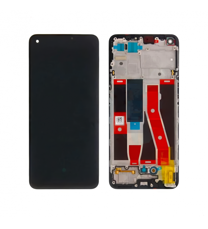 Pantalla Lcd Oppo A94 4G CPH2203, F19 Pro CPH2285, Reno5 Lite CPH2205, Reno 5F CPH2217 Marco Negro 4906763 4908793 Service Pack