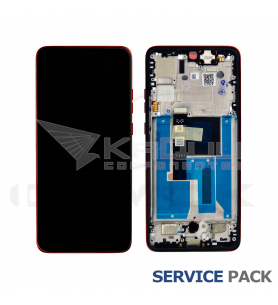 Pantalla Lcd Motorola Edge 50 Neo Marco Rojo 5D68C28684 5D68C28369 Service Pack