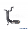 Flex Conector Carga iPhone 14 Pro Max Blanco A2894 A2651 Premium