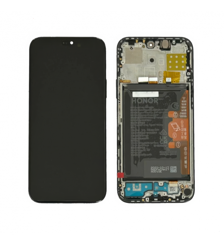 Pantalla Lcd Honor X8B LLY-LX1 Marco Negro con Batería 0235AHGD Service Pack