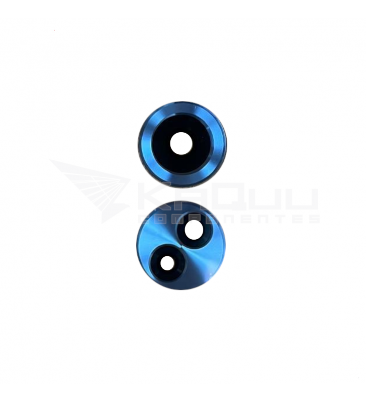 Set de 2 Cristal Camara Lente para Oppo Reno 11F  5G CPH2603 Azul