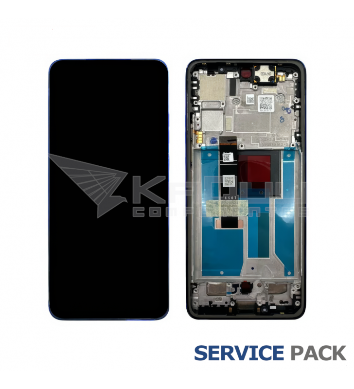 Pantalla Lcd Motorola Edge 50 Neo Marco Azul 5D68C28686 5D68C28371 Service Pack