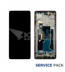 Pantalla Lcd Motorola Edge 50 Fusion PB300000IN Marco Rosa 5D68C24360 5D68C24345 5D68C24634 Service Pack