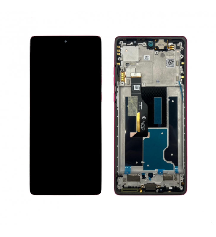 Pantalla Lcd Motorola Edge 50 Fusion PB300000IN Marco Rosa 5D68C24360 5D68C24345 5D68C24634 Service Pack