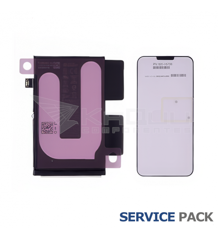 Batería 661-44796 iPhone 16 A3287 3561mAh Service Pack