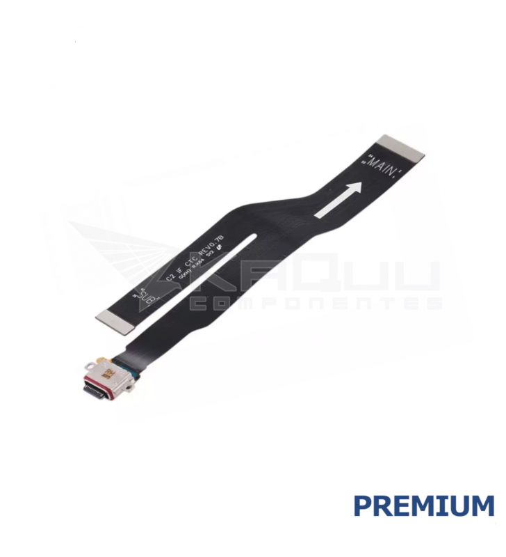 Flex Conector Carga Main Flex para Samsung Galaxy Note 20 Ultra / 5G N986F N986U Premium