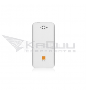 Tapa Bateria Back Cover Blanco para Zte Blade Apex 2 Orange Hi 4G Usado