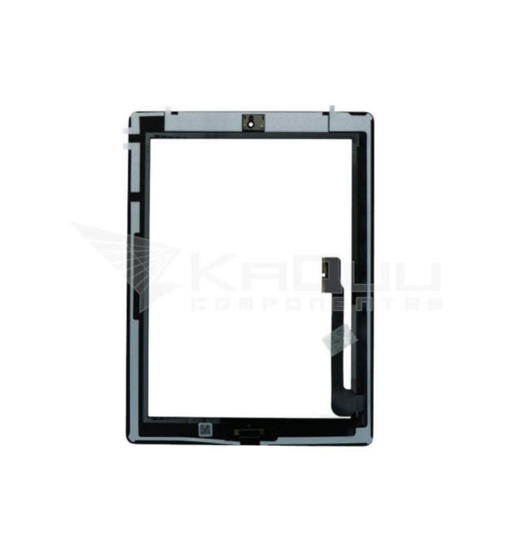 Cristal Táctil Digitalizador sin Botón para  Ipad 3ª Gen A1416 A1430 A1403, iPad 4ª Gen A1458 A1459 A1460 Negro