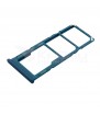Soporte Bandeja Sim / Micro Sd para Samsung Galaxy A12 A125F / M12 M115F Azul
