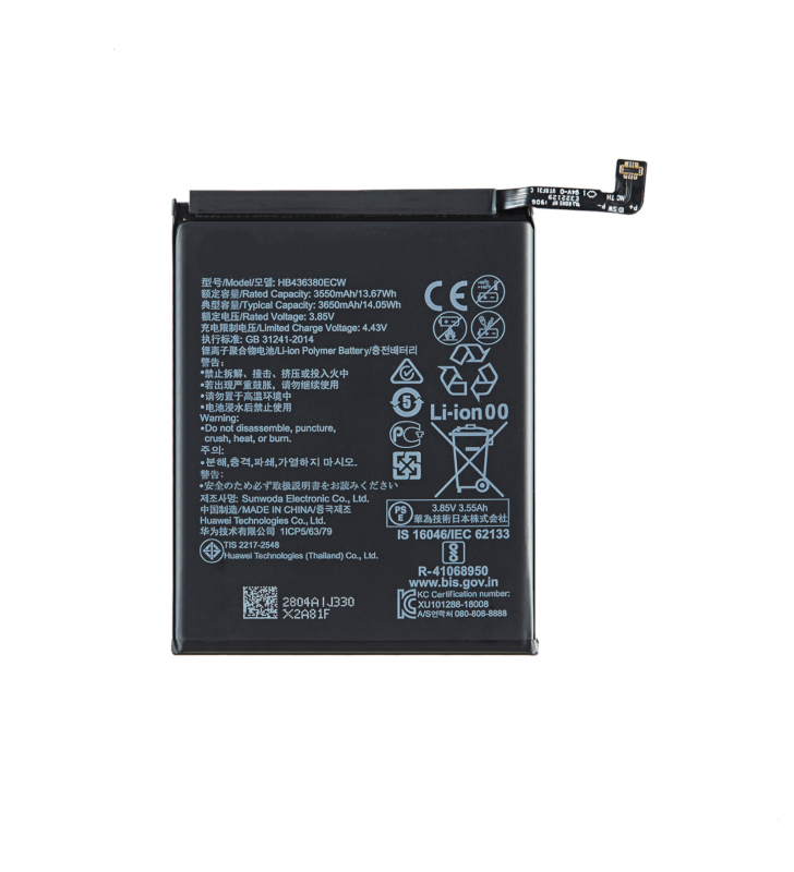 Batería HB436380ECW Huawei P30 ELE-L09 ELE-L29 Service Pack Reacondicionado
