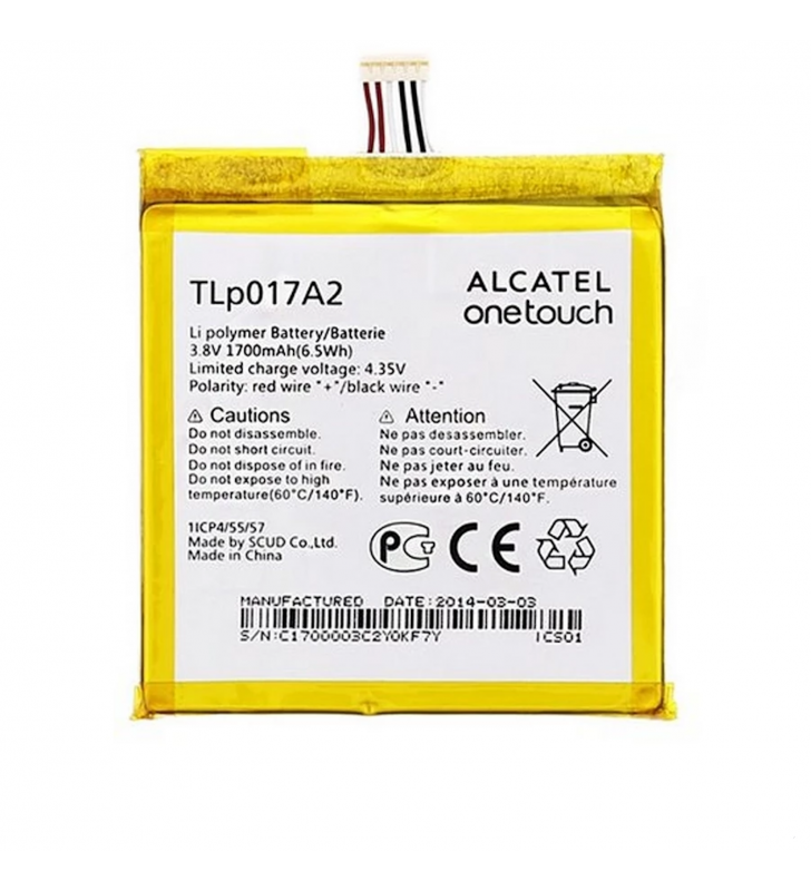 Bateria TLP017A2 para Alcatel Onetouch One Touch Idol Mini OT6012D Refurbished
