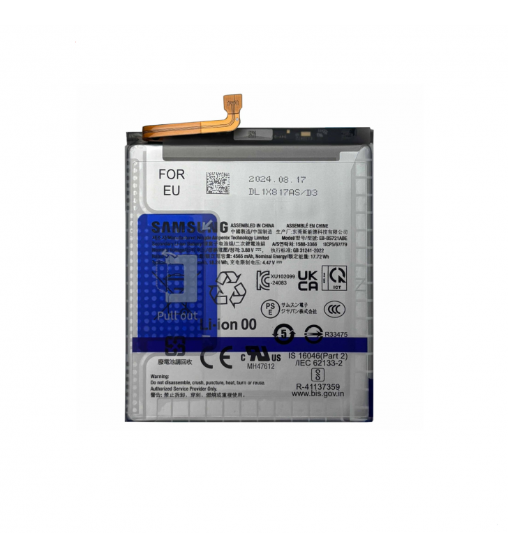Batería 4700mAh EB-BS721ABE Samsung Galaxy S24 FE S721B GH82-35853A Service Pack