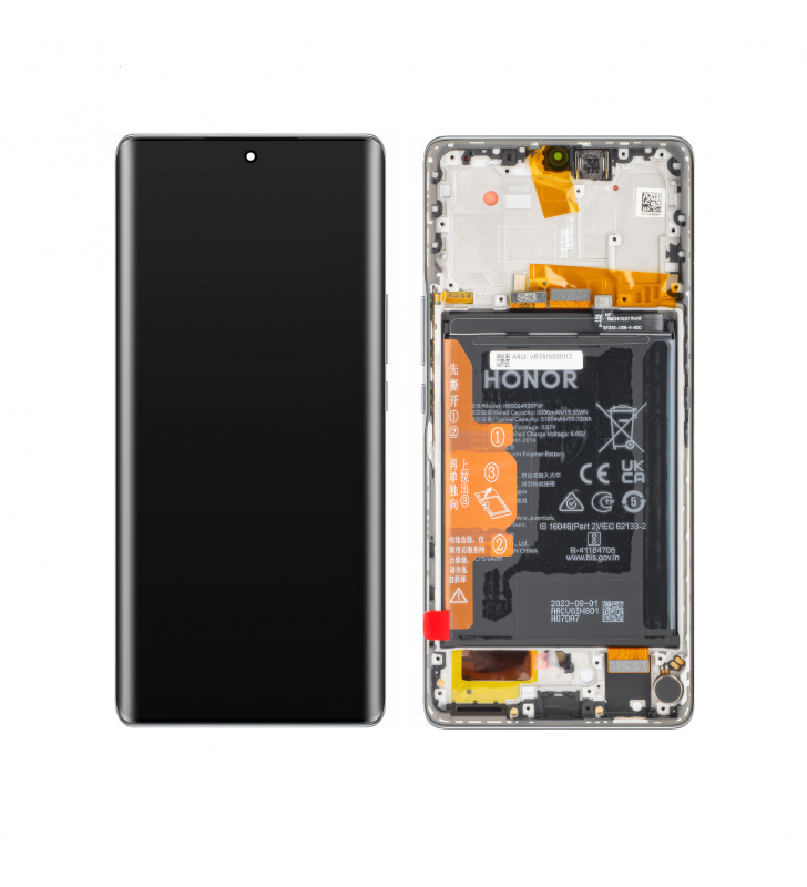 Pantalla Lcd Honor Magic 5 Lite RMO-NX3 Marco Gris con Batería 0235AEMY Service Pack