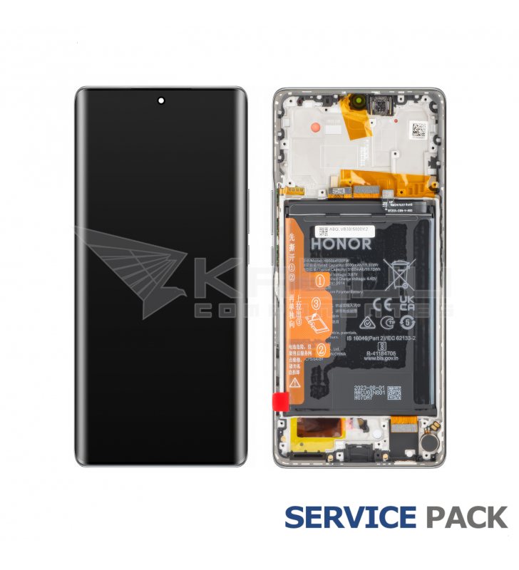 Pantalla Lcd Honor Magic 5 Lite RMO-NX3 Marco Gris con Batería 0235AEMY Service Pack