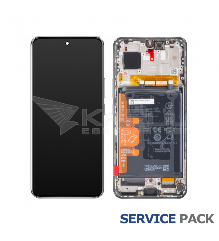 Pantalla Lcd Honor 90 REA-AN00 Marco Negro con Batería 0235AGDN Service Pack