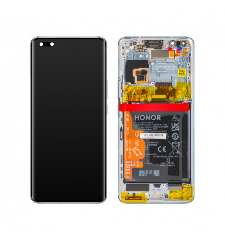 Pantalla Lcd Honor Magic 4 Pro LGE-NX9 Marco Azul con Batería 0235AGXC Service Pack