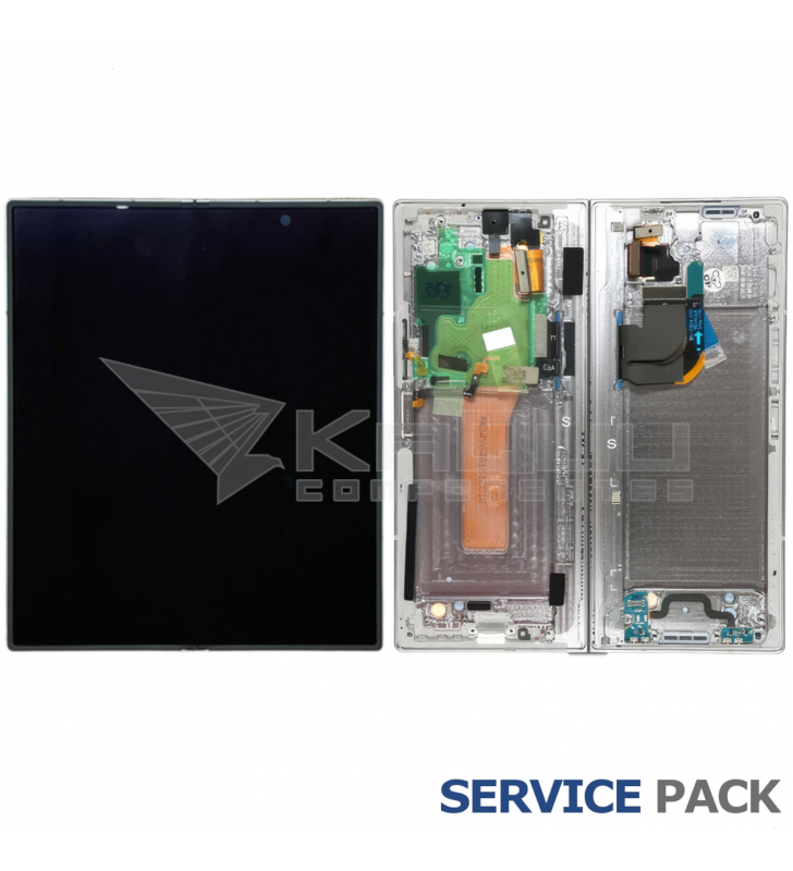 Pantalla Lcd Samsung Galaxy Z Fold6 F956B Marco Blanco GH82-35042E  Service Pack