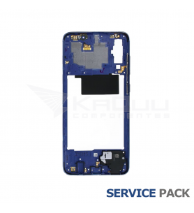 Chasis Marco Intermedio Samsung Galaxy A70 A705 Azul GH97-23258C Service Pack Usado
