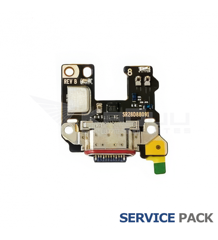 Módulo Conector Carga Placa Tipo C Motorola Moto Edge 40 Neo XT2307-1 5P68C23165 Service Pack