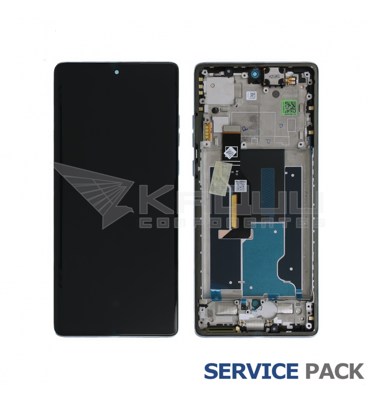 Pantalla Lcd Motorola Edge 50 Fusion PB300000IN Marco Azul 5D68C24359 5D68C24344 5D68C24633 Service Pack