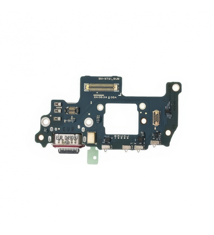 Módulo Conector Carga Placa Tipo C Samsung Galaxy S24 FE S721B GH96-17724A Service Pack