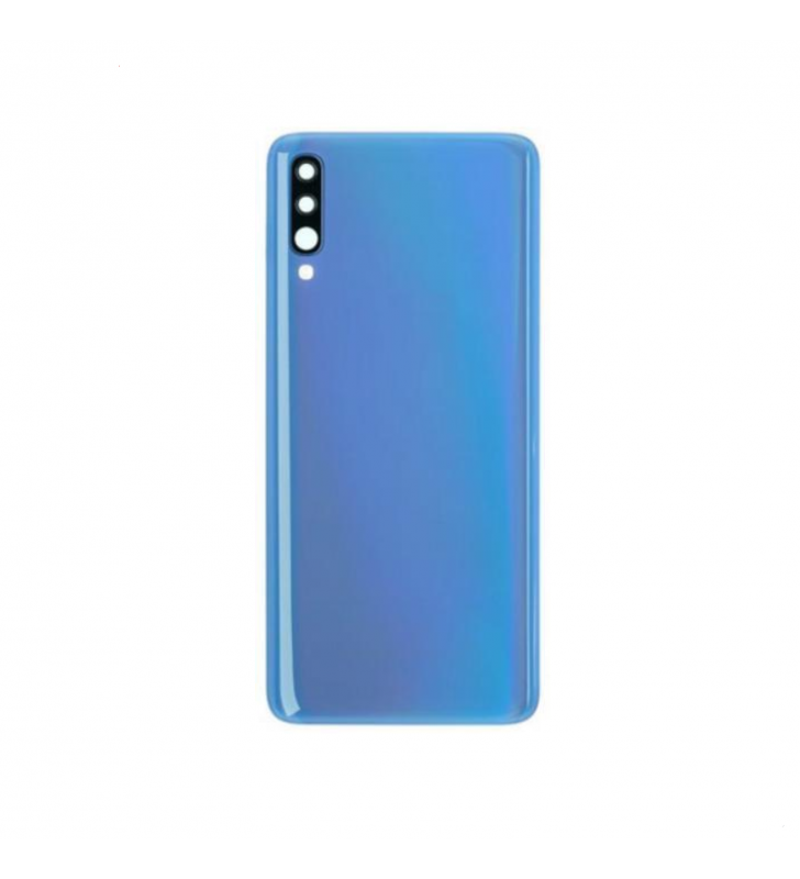 Tapa Bateria Back Cover con Lente para Samsung Galaxy A70 2019 A705F Azul Usado