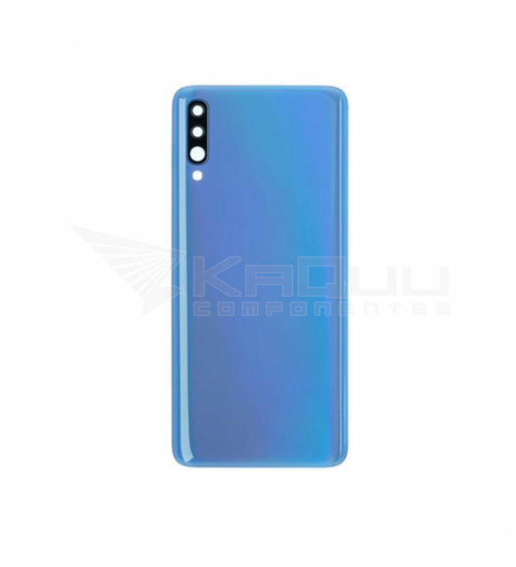 Tapa Bateria Back Cover con Lente para Samsung Galaxy A70 2019 A705F Azul Usado