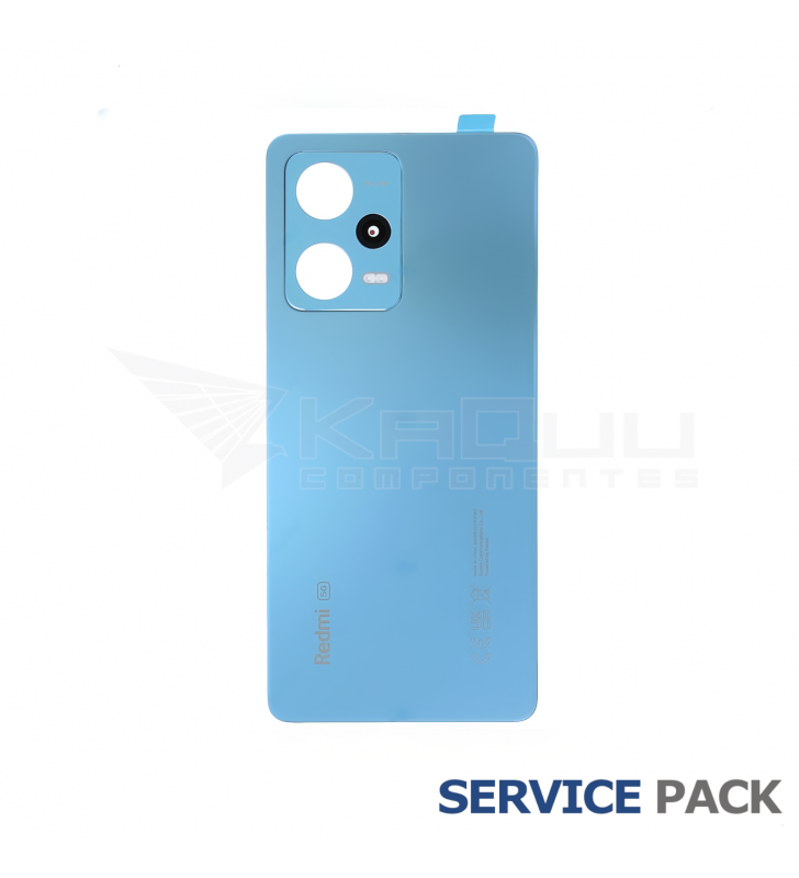 Tapa Trasera Xiaomi Redmi Note 12 Pro 5G 22101316C Azul Claro 5600280M1600 Service Pack