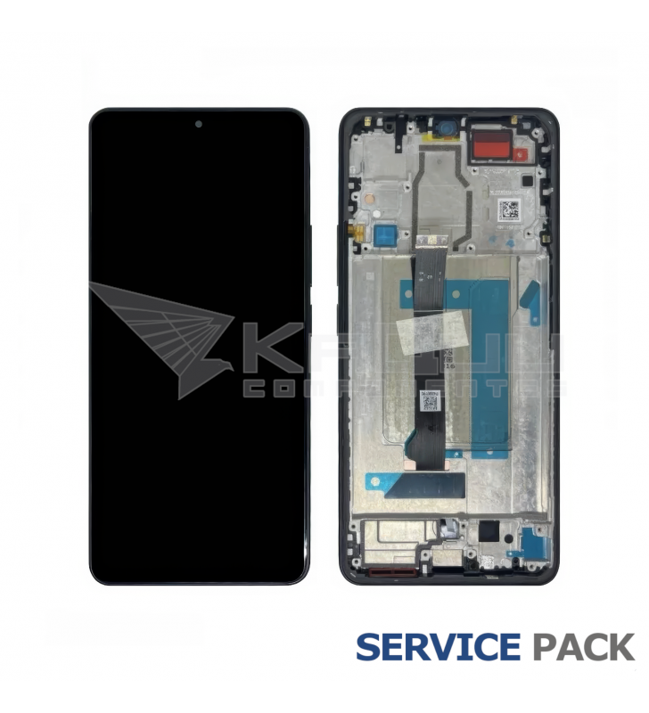Pantalla Lcd Xiaomi Poco F6 24069PC21G Marco Negro 5600040N16T00 Service Pack