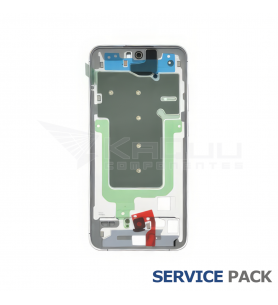 Chasis Marco Intermedio Samsung Galaxy S24 FE S721B Plata GH82-35851B Service Pack