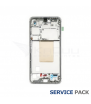 Chasis Marco Intermedio Samsung Galaxy S24 FE S721B Plata GH82-35851B Service Pack