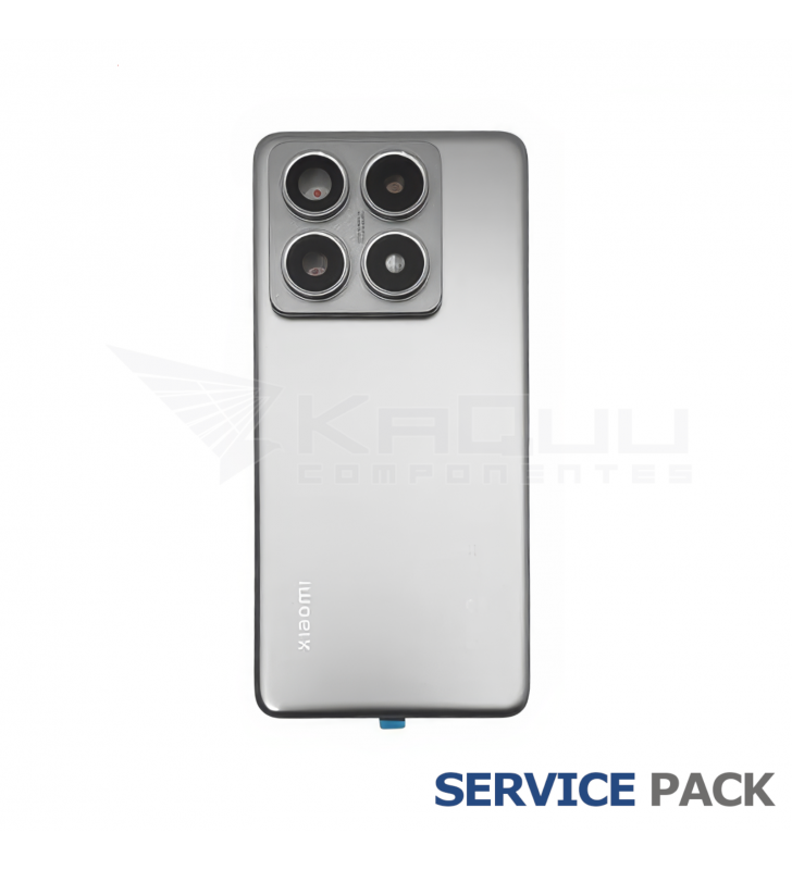 Tapa Trasera Xiaomi 14T Pro 5G Gris 56001900N1200 Service Pack