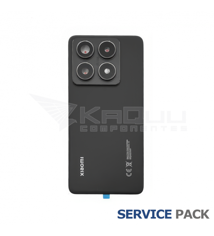 Tapa Trasera Xiaomi 14T Pro 5G Negro 56001800N1200 Service Pack